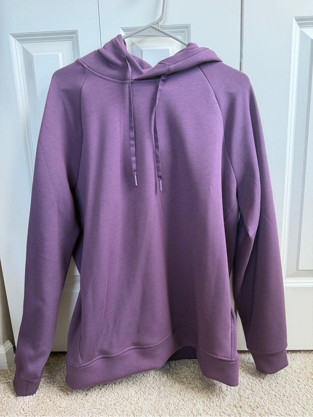 Lululemon Smooth Spacer Classic-Fit Pullover Hoodie Grape Thistle Size Medium - Picture 3 of 5